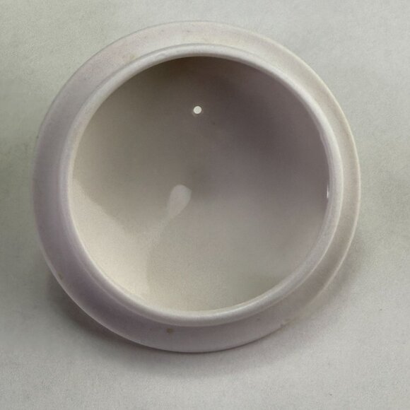 Vintage Otagiri Iris Bouquet Teapot & 4 Cups Set Ceramic Bamboo Handle - Picture 8 of 13